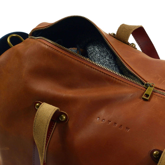 Bayraw Duffle Bag-Zipper Close Up