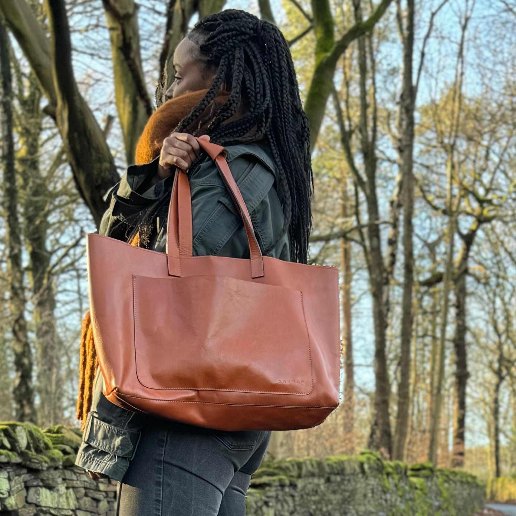 The Leather Tote by Bayraw Ladies Leather Handbag BAYRAW