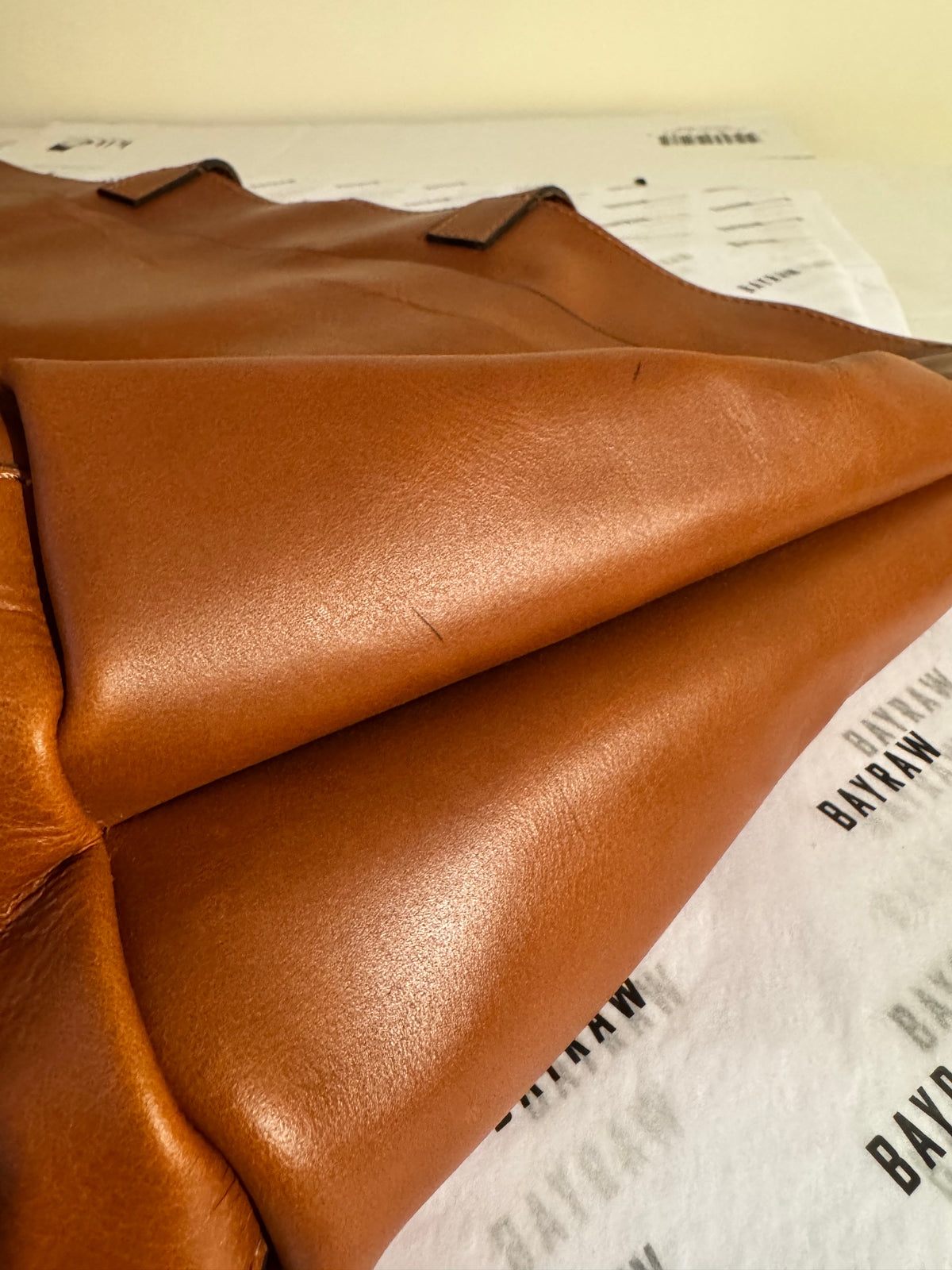 Factory & QC Returns: The Leather Tote by Bayraw