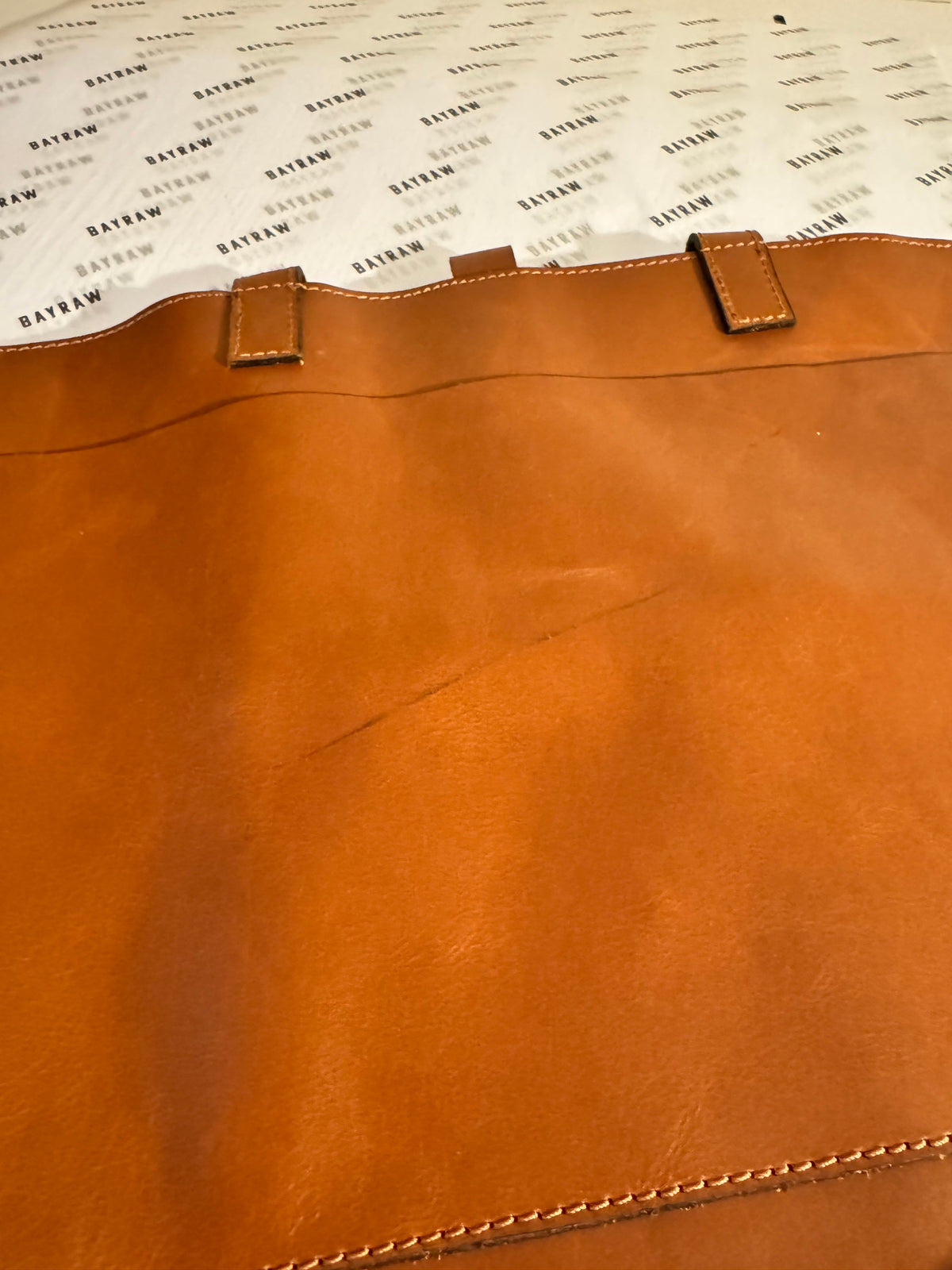 Factory & QC Returns: The Leather Tote by Bayraw