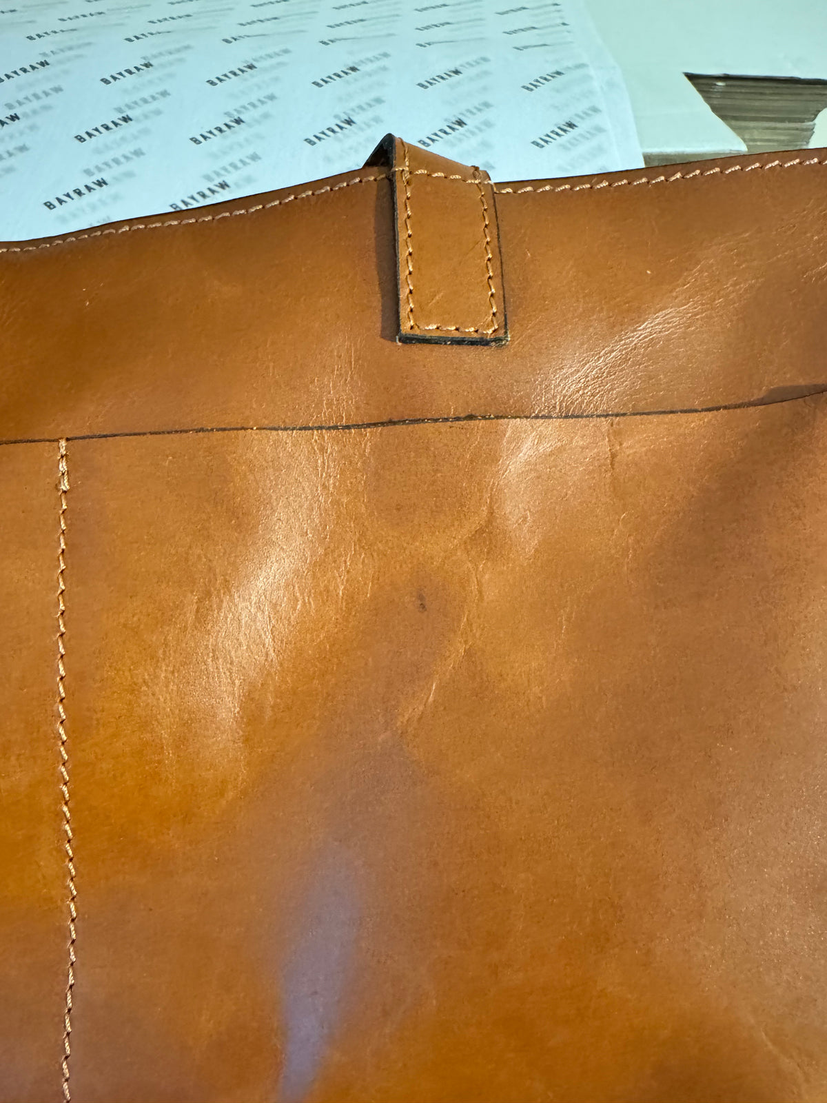 Factory & QC Returns: The Leather Tote by Bayraw