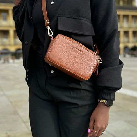 Leather Crossbody Bag by Bayraw