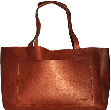 The Leather Tote - BAYRAW