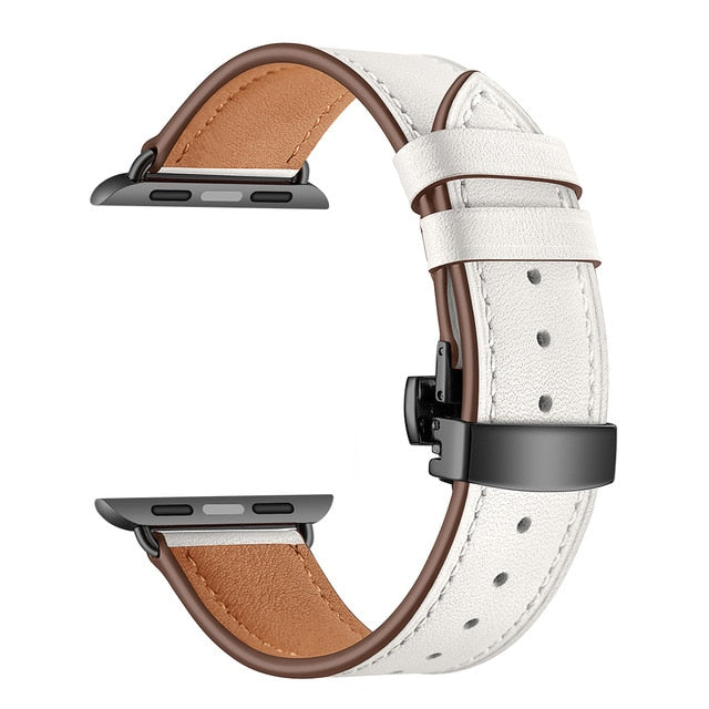 Leather Apple Watch Strap - BAYRAW 
